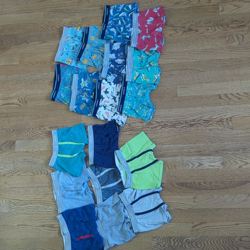 2T-3T Hanes Toddler Boxer Briefs